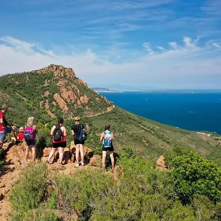 Dans Un Cadre D'exception, Vue Panoramique A Agay Cote D'azur, Village Cap Esterel, 2 Chambres, Avec Jardin, Golf, Climatisation, Wifi, 5 Piscines Διαμέρισμα